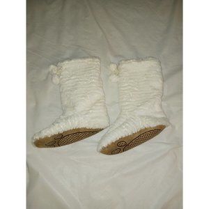Fuzzy Slipper Booties